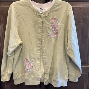 C&K designs vintage sweater preloved Size Large